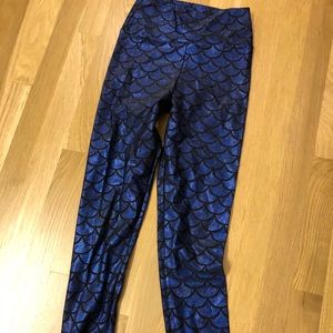 High waisted mermaid leggings derby skinz XS